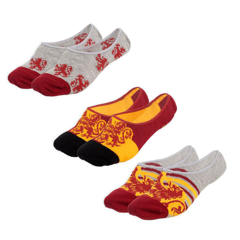 set of 3 harry potter adult socks