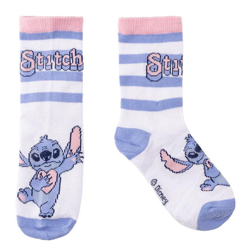 Blister pack of 5 Stitch Disney socks