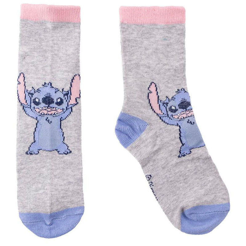 Blister pack of 5 Stitch Disney socks