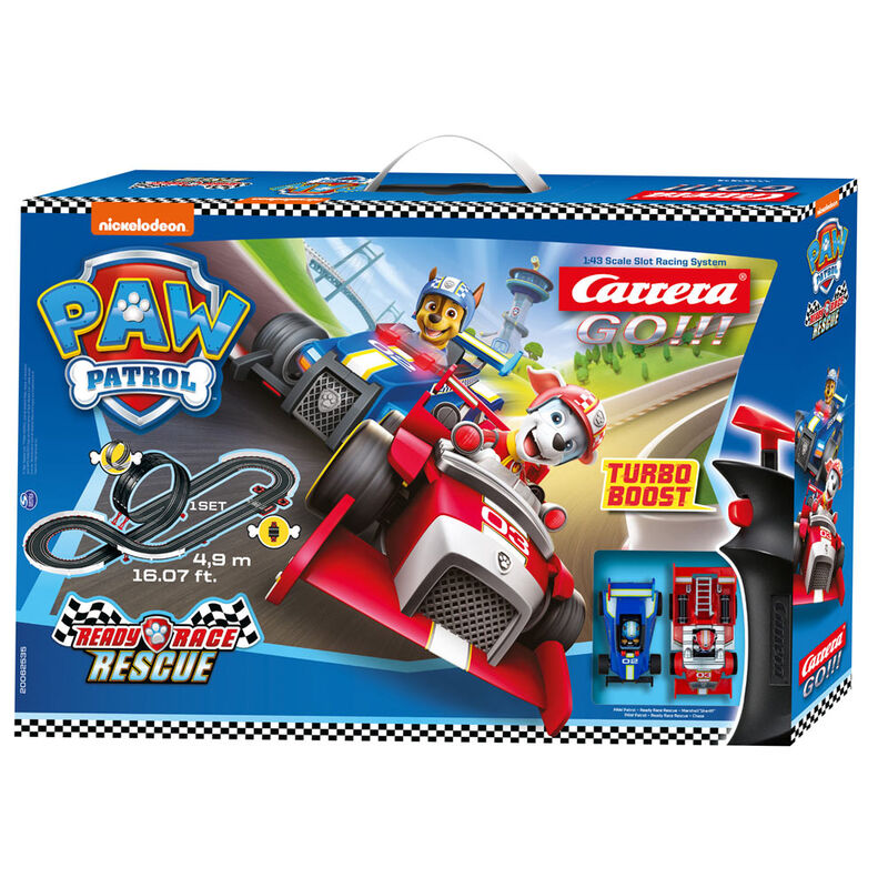 chase & marshall ready race track paw patrol