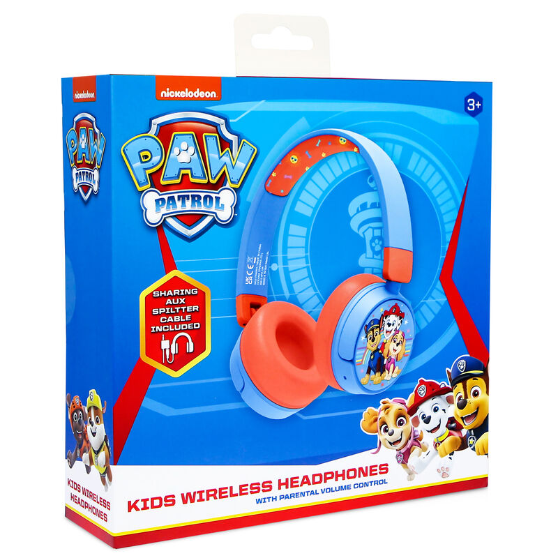 Cuffie wireless Paw Patrol per bambini
