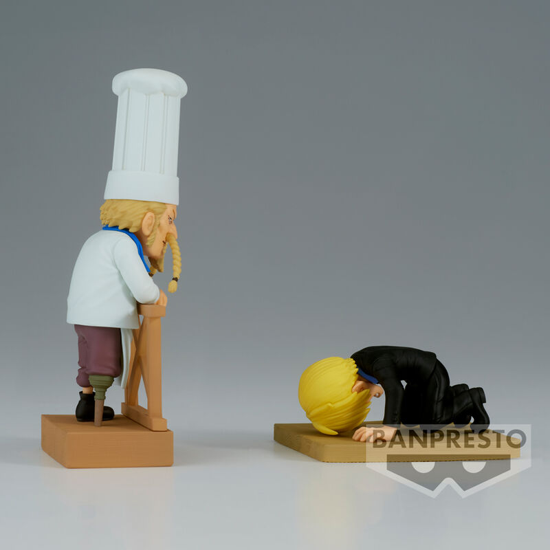 kolekcjonerska figurka Sanji i Zeff 2 WCF Log Series One Piece 8cm