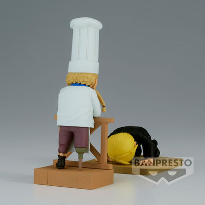 kolekcjonerska figurka Sanji i Zeff 2 WCF Log Series One Piece 8cm