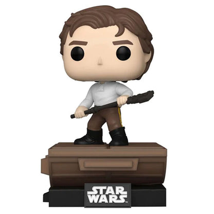 Statuetta POP Deluxe Star Wars Jabba Skiff Han Solo Esclusiva