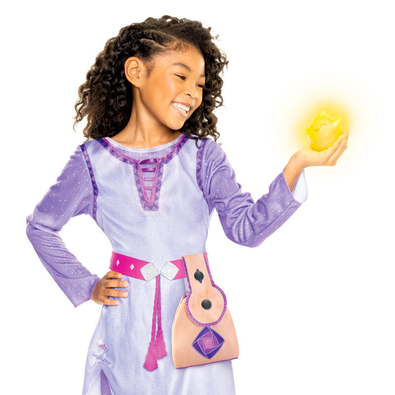 Adorável estrela iluminada + bolsa Disney Wish
