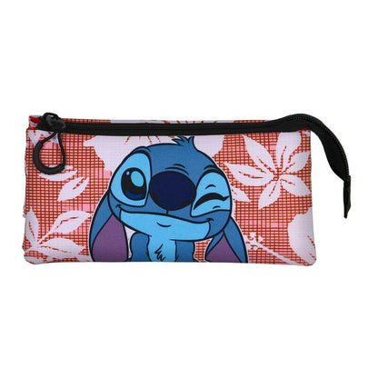 maui stitch disney triple pencil case