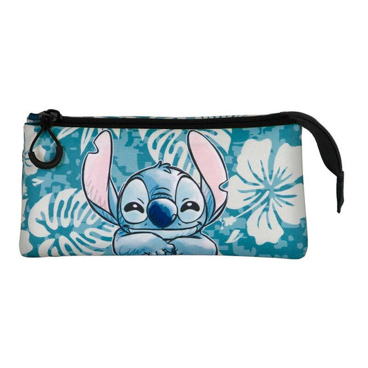 aloha stitch disney triple pencil case