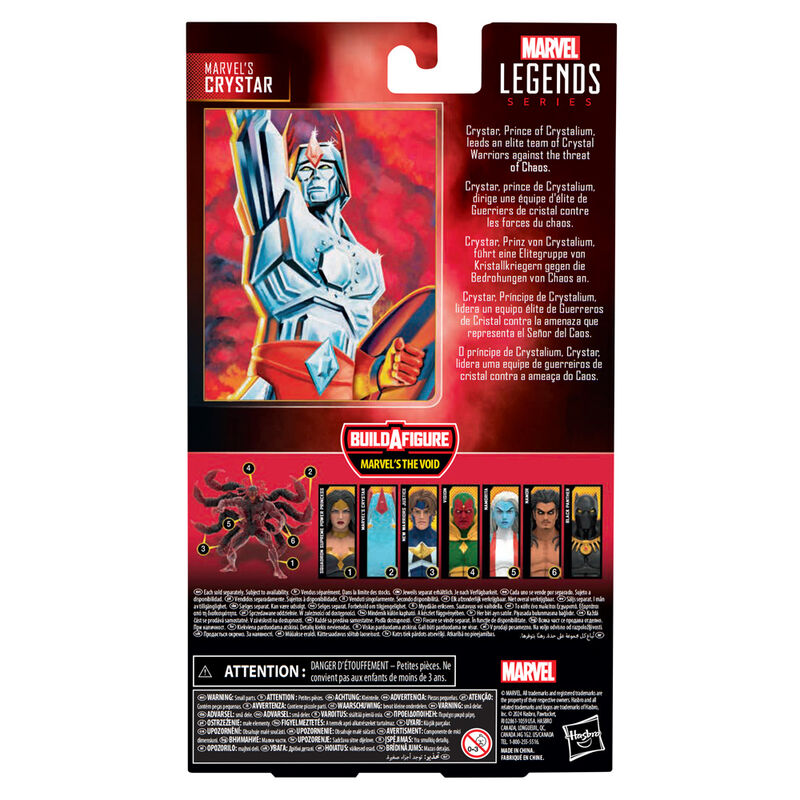 Action figure Marvel Crystar Marvel Legends 15 cm