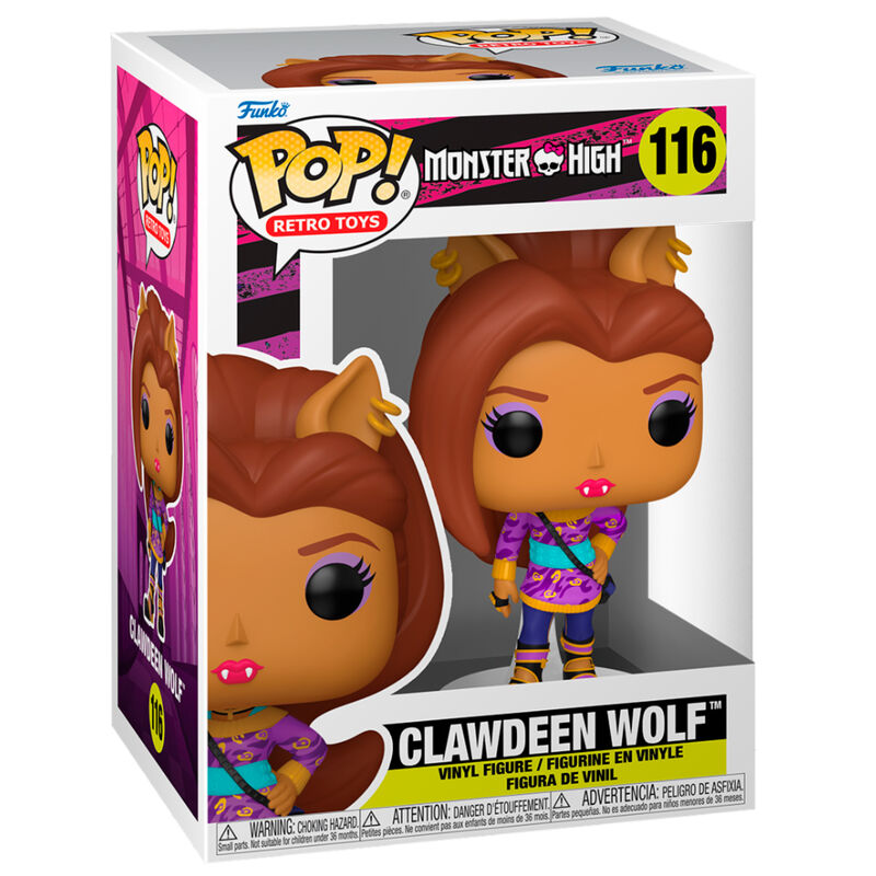 Figura POP de Clawdeen de Monster High