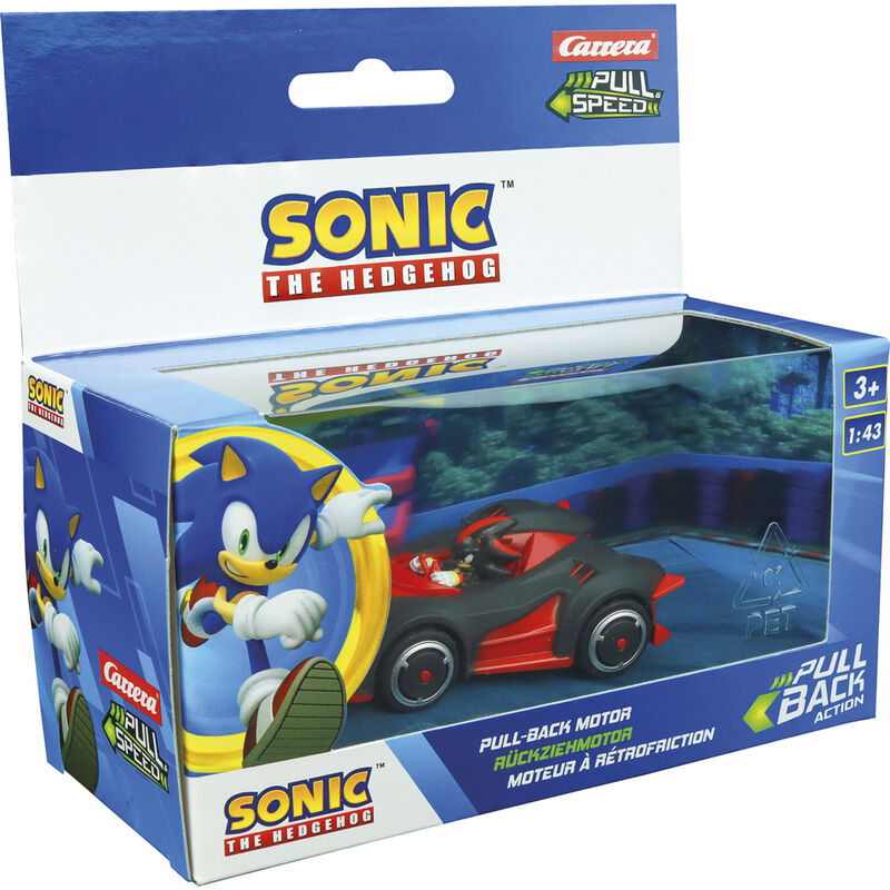 Sonic the Hedgehog Pull Speed ​​Kart Sortiment