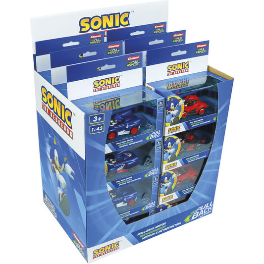 sonic the hedgehog pull speed ​​kart assortment