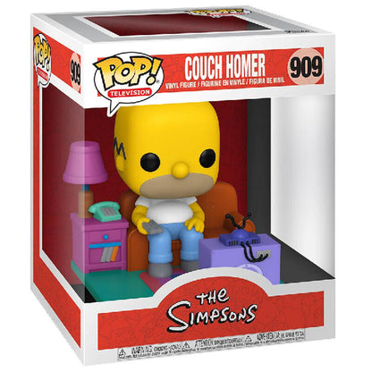 pop figure simpsons homer watching tv