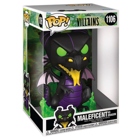 Statuetta POP Disney Cattivi Malefica Drago 25 cm