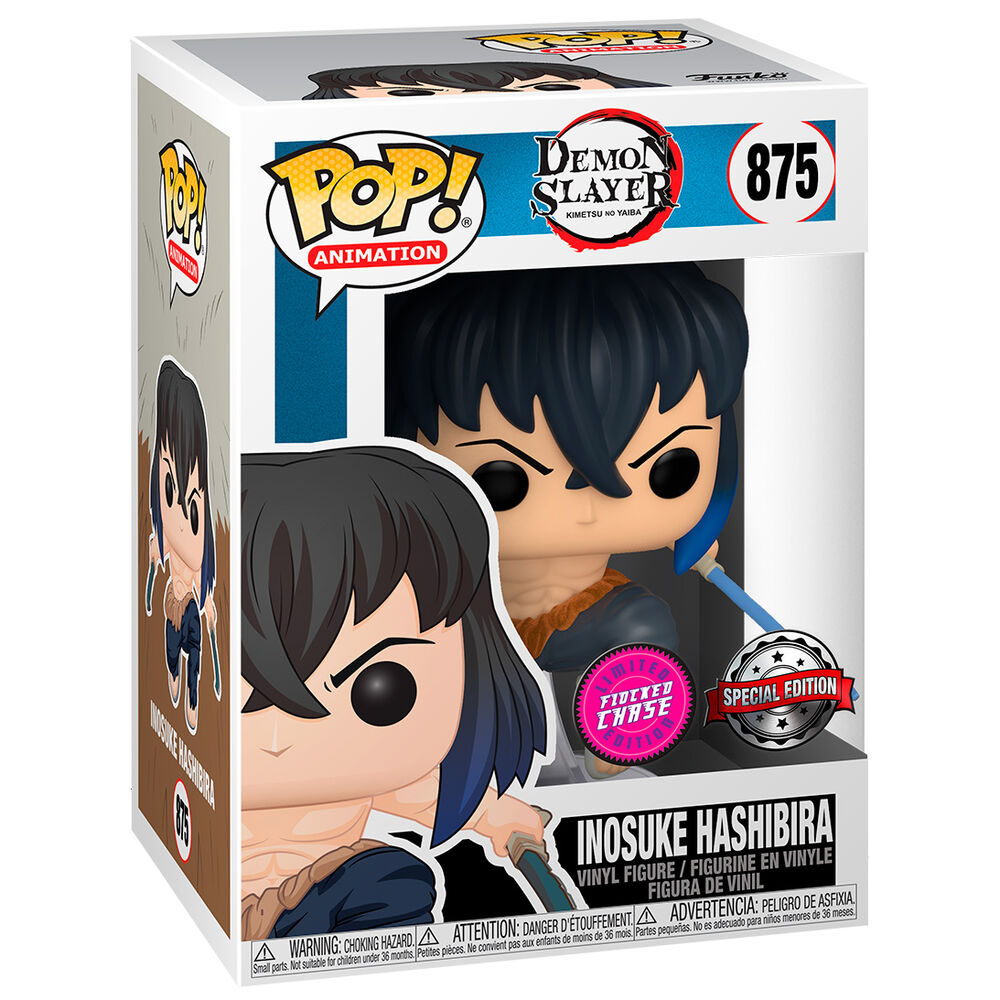 pop figure demon slayer kimetsu no yaiba inosuke hashibira exclusive chase