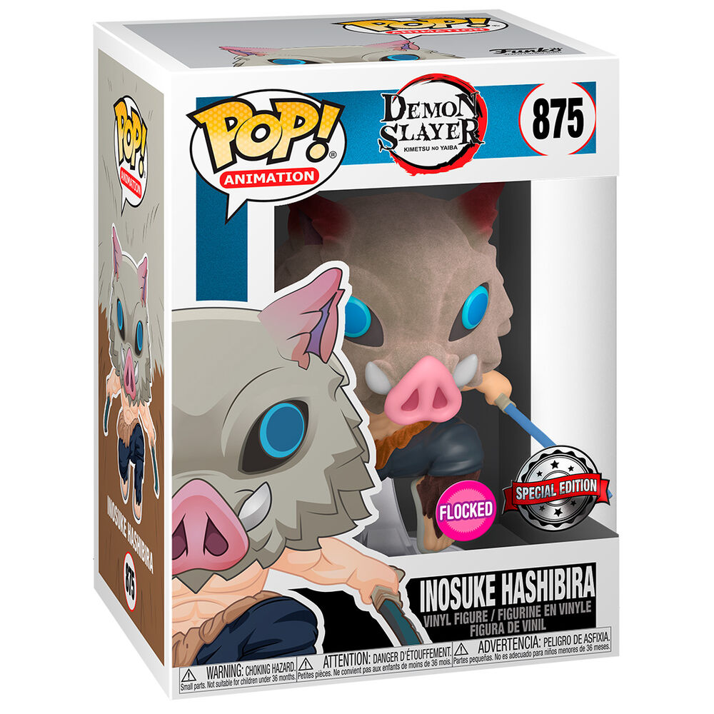 Figurine POP Demon Slayer Kimetsu no Yaiba Inosuke Hashibira Chase exclusive