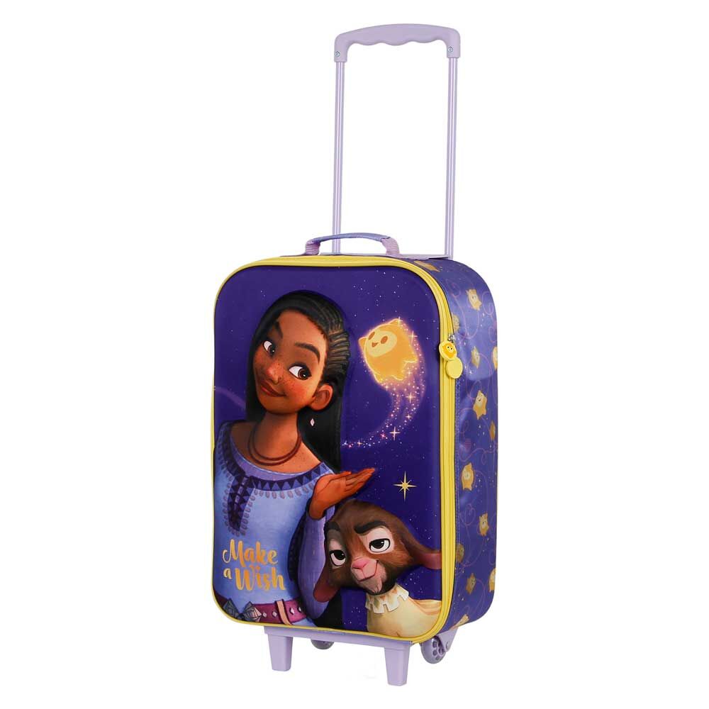 disney wish 3d trolley suitcase