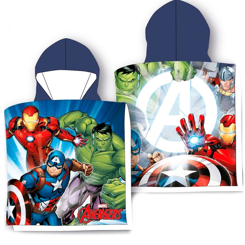 Avengers Marvel cotton poncho towel