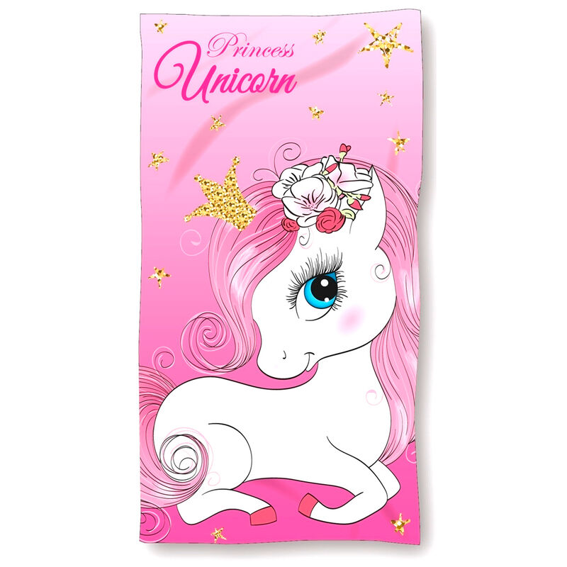 unicorn cotton towel