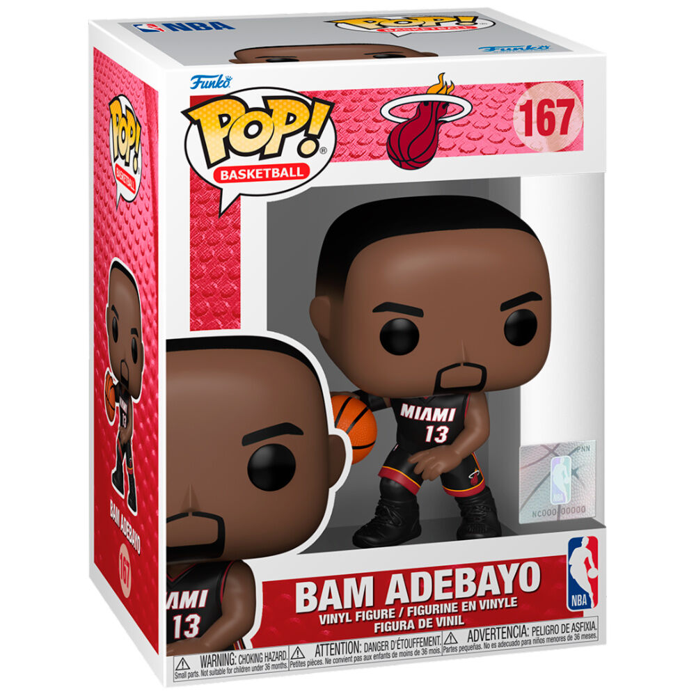 nba miami heat bam adebayo pop figure