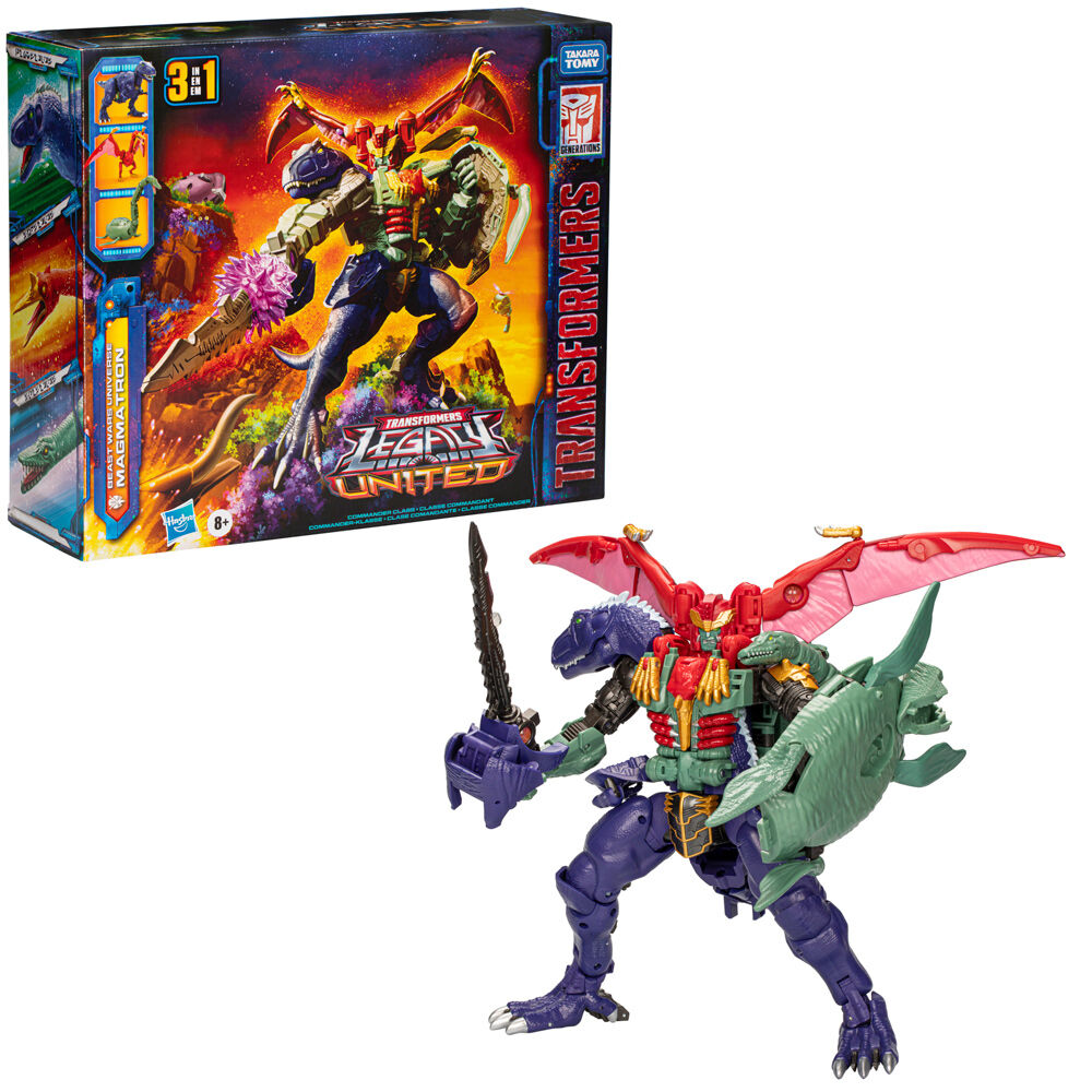 figure magmatron beast wars universe commander class legacy united transformers 25cm