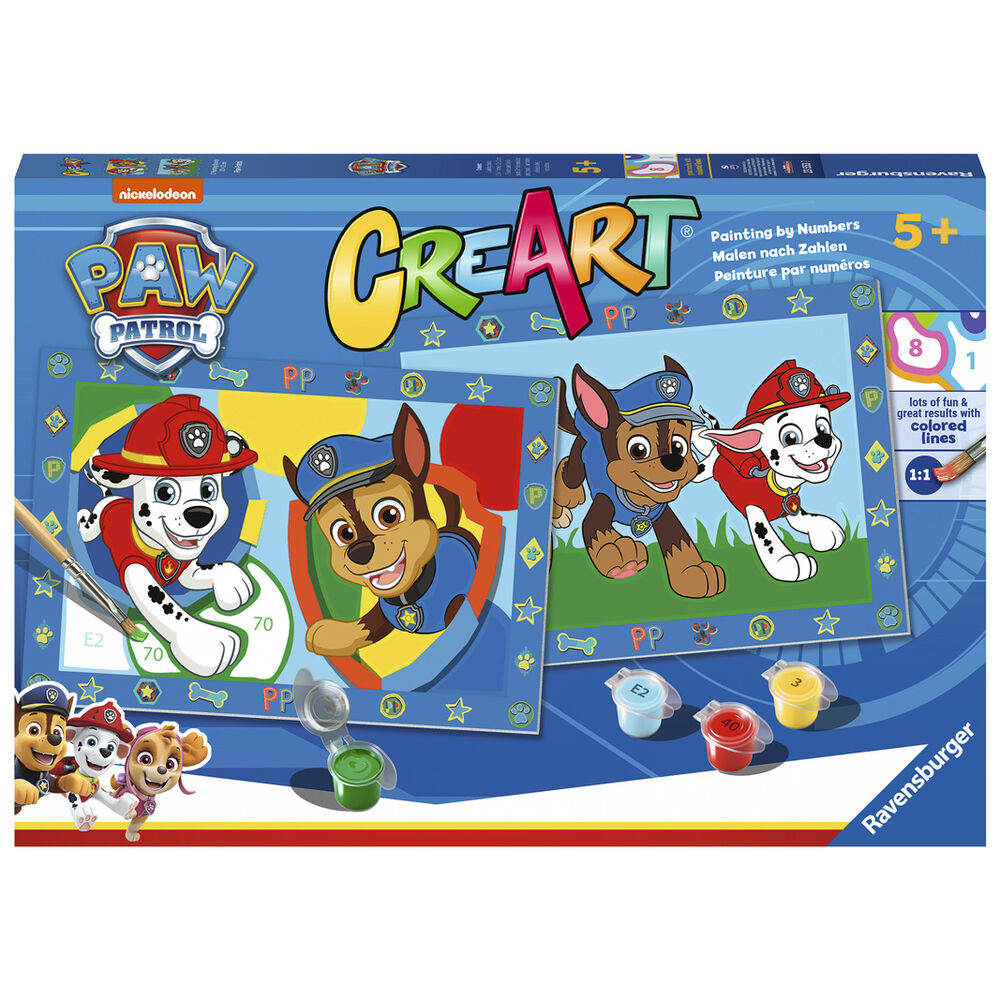 creart paw patrol painting kit