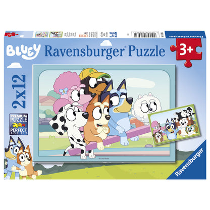 bluey puzzle 2x12 pcs