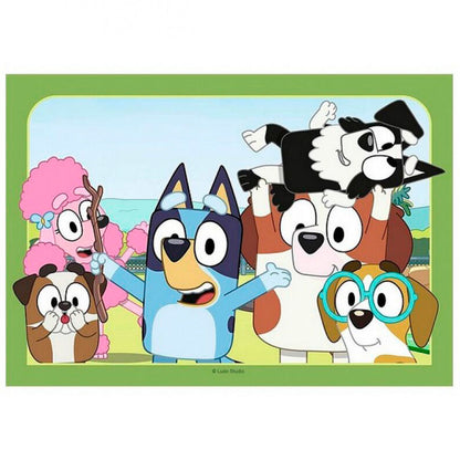 Puzzle Bluey 2x12 pièces