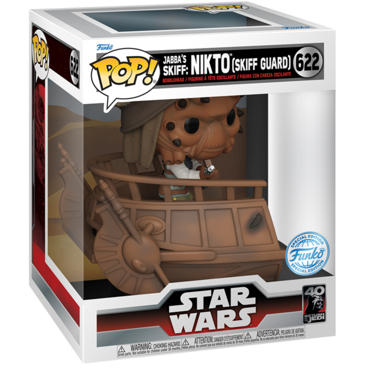 POP Deluxe Figure Star Wars Nikto Skiff Guard Esclusiva