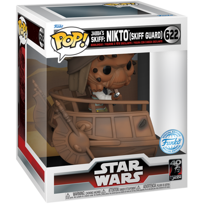 POP Deluxe Figure Star Wars Nikto Skiff Guard Esclusiva