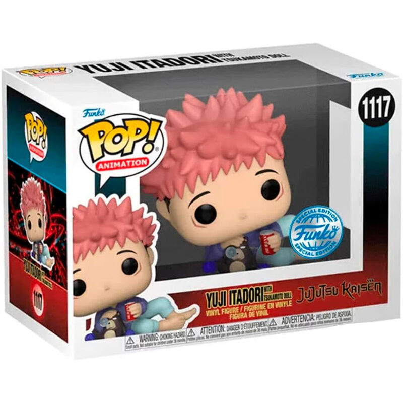 jujutsu kaisen yuji itadori exclusive pop figure