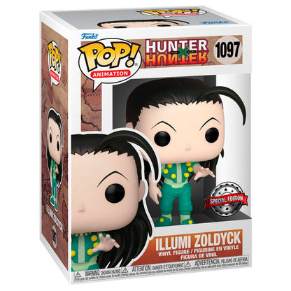 hunter x hunter illumi zoldyck exclusive pop figure