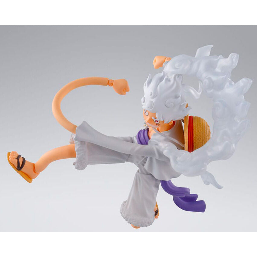 Action figure S H Figuarts Monkey D Luffy Gear 5 One Piece 15 5 cm
