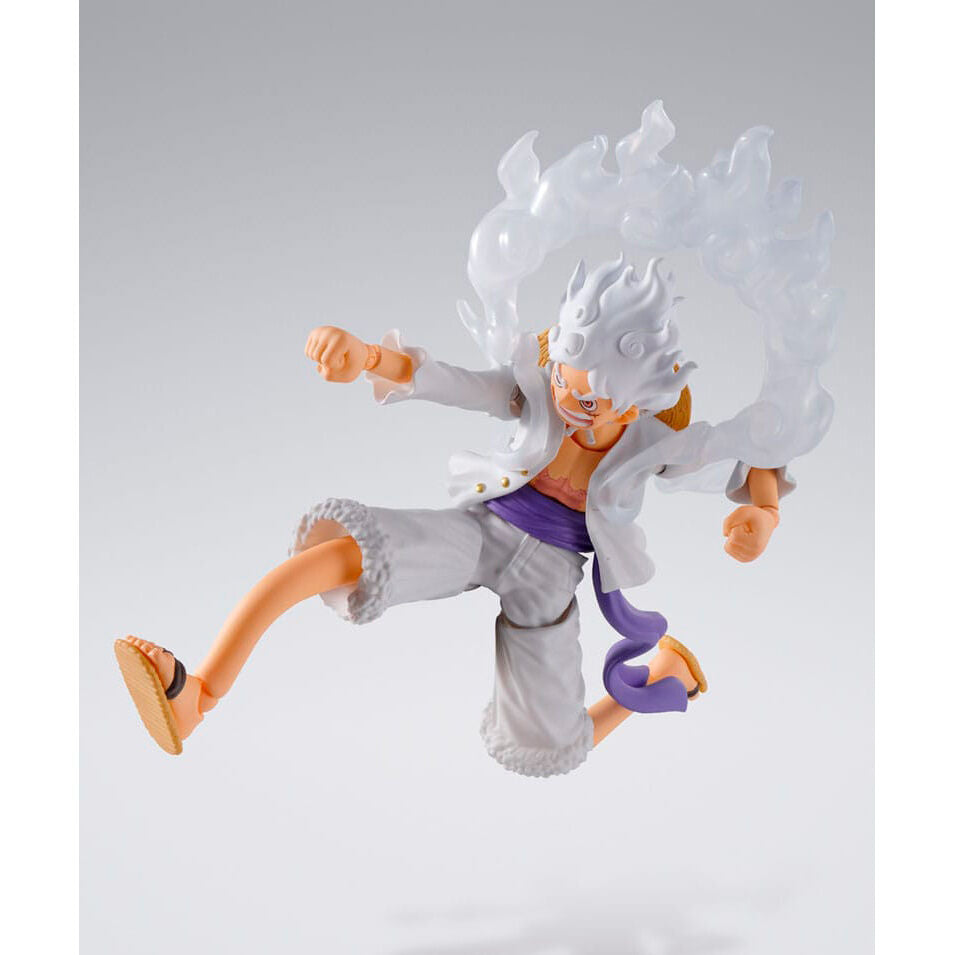 Action figure S H Figuarts Monkey D Luffy Gear 5 One Piece 15 5 cm