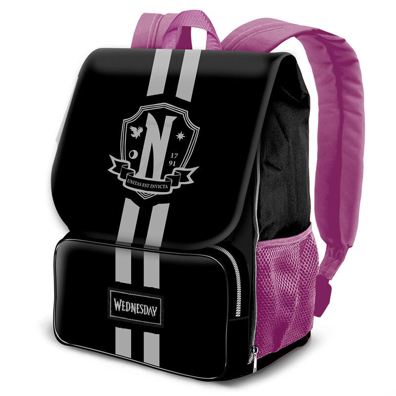 school wednesday flap backpack 45cm
