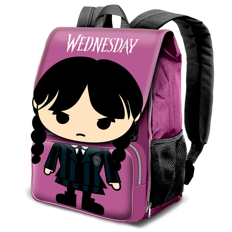 chibi wednesday flap backpack 45cm