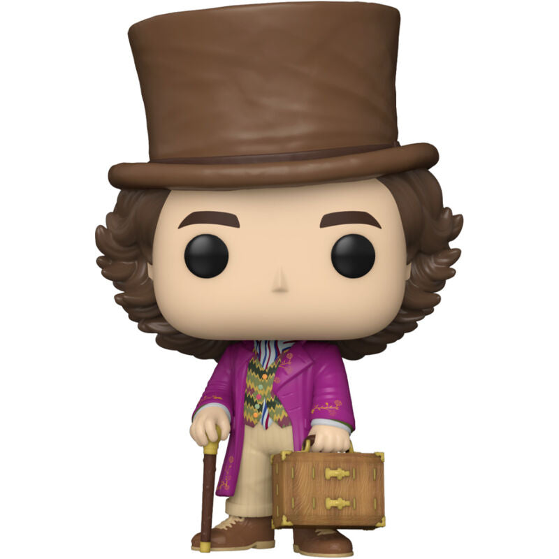 pop wonka figure  willy wonka