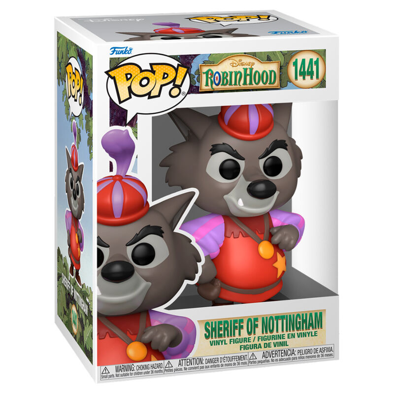 pop figure disney robin hood sheriff of nottingham