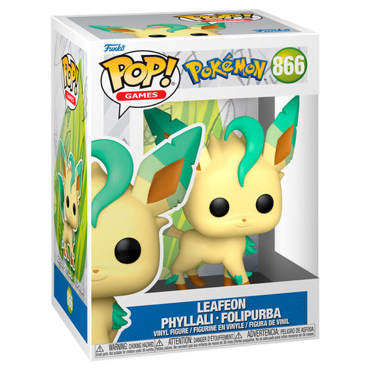 pokemon leafeon pop figure
