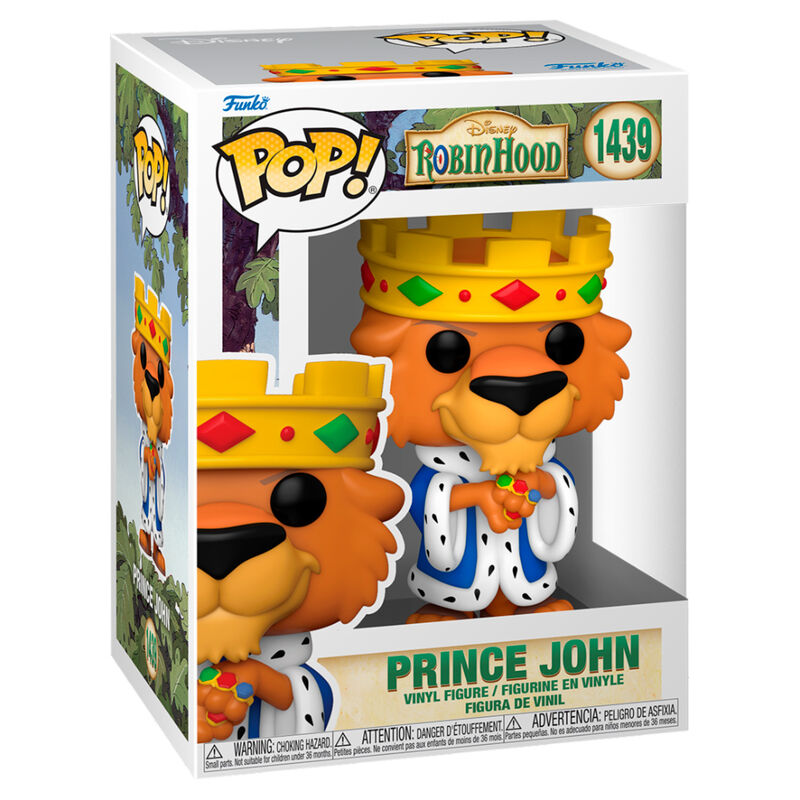 pop figure disney robin hood prince john