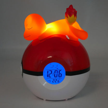 Lampa budzik LED Charmander Pokeball Pokemon