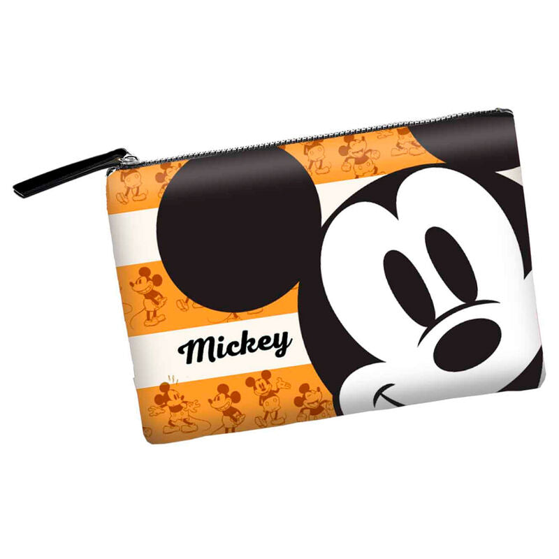 orange mickey mouse disney toiletry bag