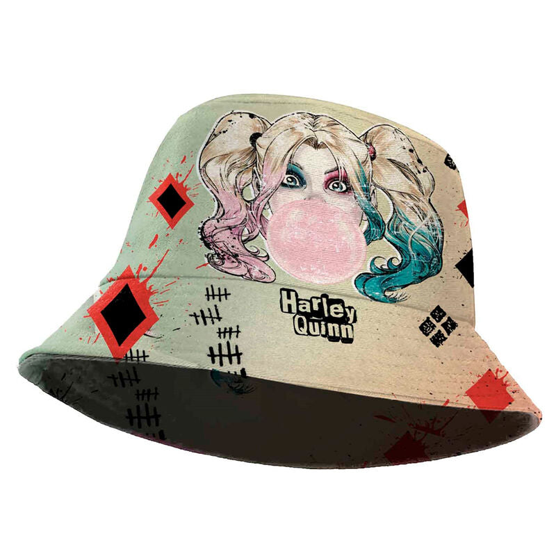 harley quinn dc comics children's bucket hat