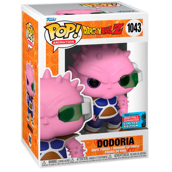 dragon ball z dodoria exclusive pop figure