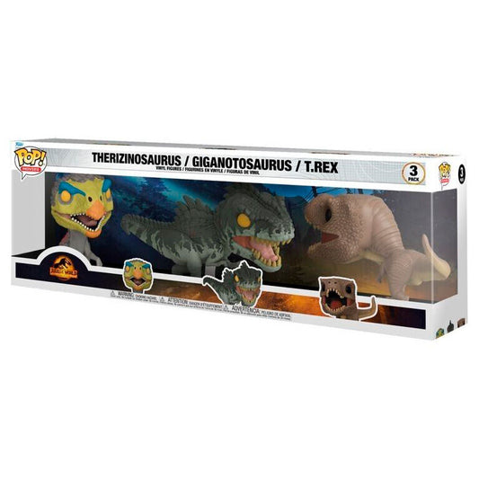 blister 3 pop jurassic world figures