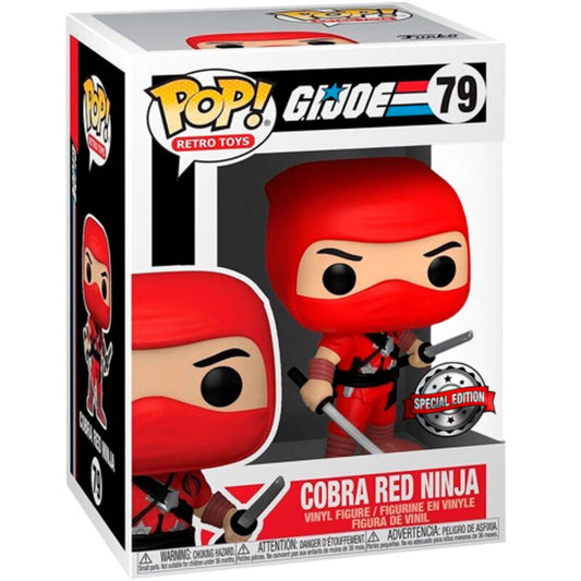 Figura POP G I Joe Cobra Ninja Rosso Esclusiva