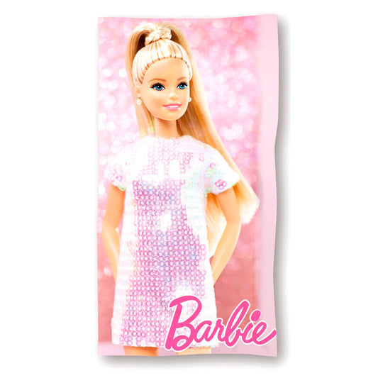 barbie microfiber towel