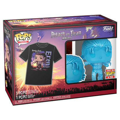 POP figure set & Tee Attack on Titan Eren Exclusive