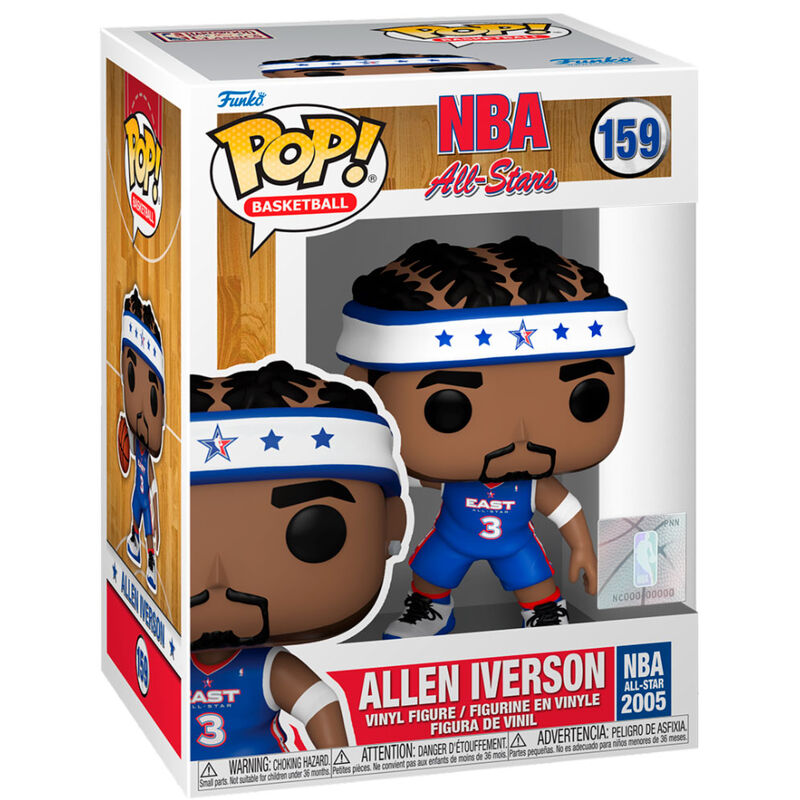 pop figure nba all stars allen iverson (2005)