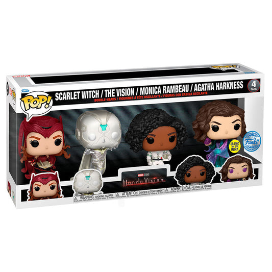 blister 4 pop figures marvel wandavision exclusive