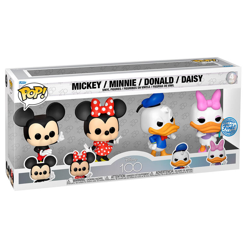 blister of 4 pop figures disney classic exclusive